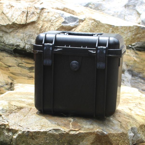 

portable tool case suitcase plastic sealed waterproof safety equipment case dry box outdoor equipment tool box 286x220x263mm