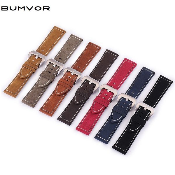 

18мм 20мм ремешок genuine 22мм 24мм диапазон вахты 18-24mm кожа аксессуары высокого качества ремешок ремешки для наручных часов l200, Black;brown