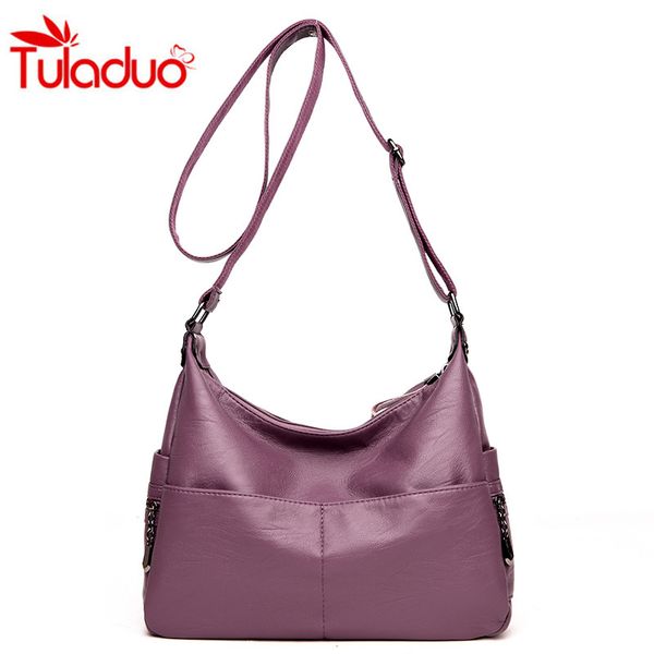 

thread hobos women handbags 2017 multi-pocket women shoulder bags soft leather bag sac a main ladise crossbody bag totes