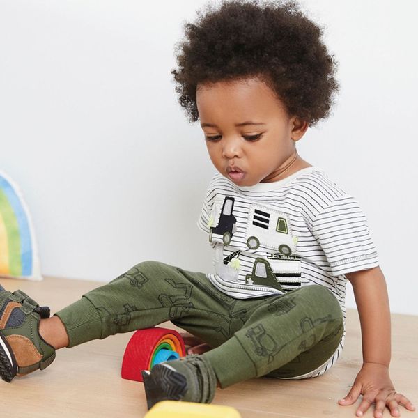 

children's cotton striped t-shirts are sellers in europe and the us in the summer of 2019 the boy t-shirt, Blue