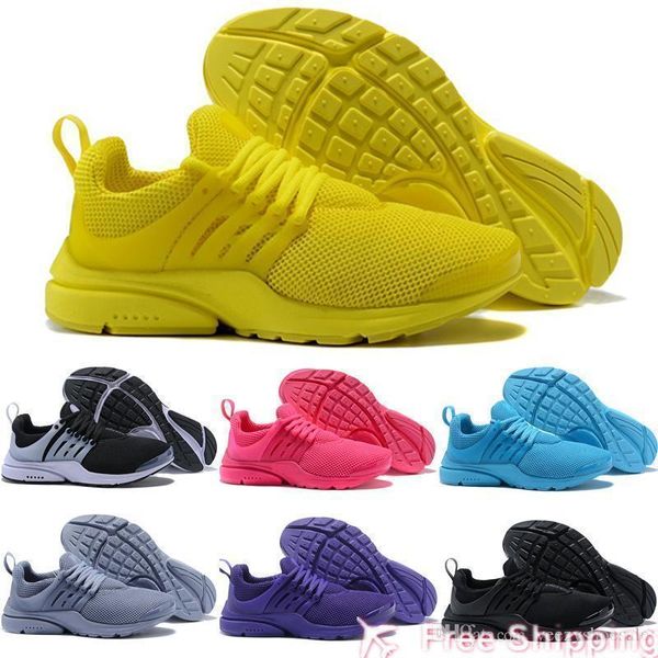 

2019 5 prestos new v running shoes men women presto ultra br qs yellow pink oreo outdoor sports fashion jogging sneakers size us 5.5-12