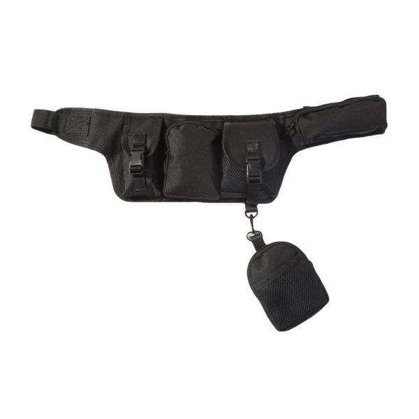 

men women waist bag fanny pack adjustable hip hop style hunting waterproof portable pouch sports waist pouch