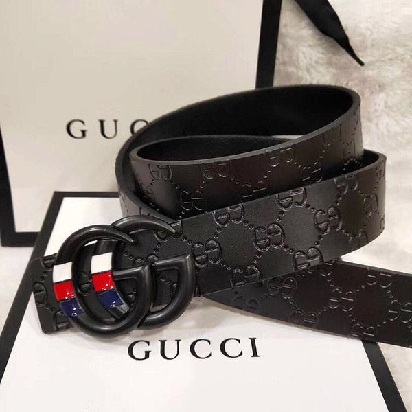 

2019 fashion mens business belts brand ceinture smooth buckle men waist belt ing, Black;brown