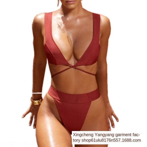 

2019 сексуального сплошного цвета двойного плеча 2019 купальника бикини сексуального сплошного цвет двойного плечо бикини купальник, White;black