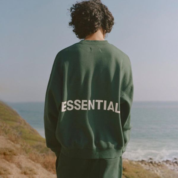 

essentials 19ss fear of god hoodie mens designer hoodies hip hop streetwear new brand men sweatshirts clothing sale, Black