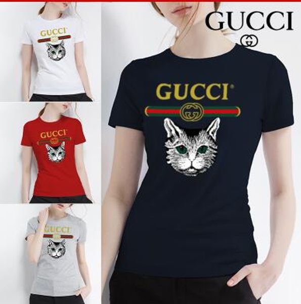 

men luxury designer brand 3d embroidery casual short sleeve stylish shark prints women, White