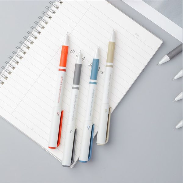 

deli gel pen 4pcs a262 business office signature pen 0.38mm student exam dedicated full needle carbon writing painting tools