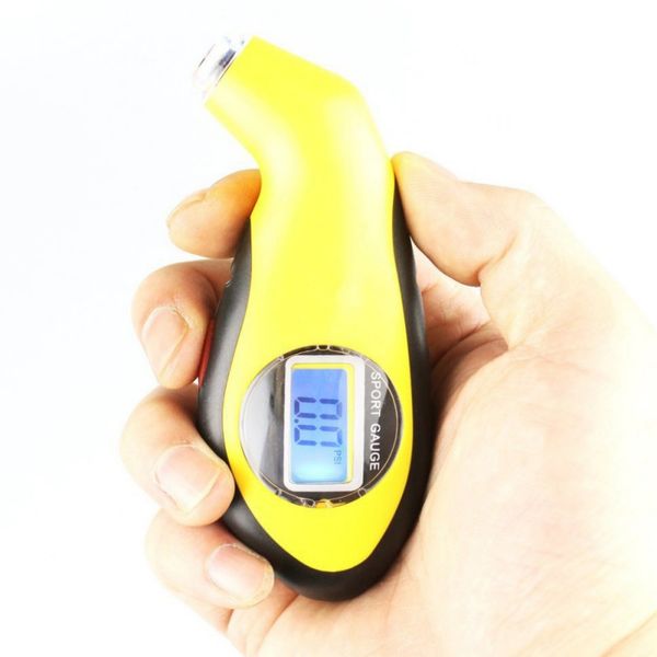 

new diagnostic tools tire pressure gauge meter manometer barometers tester digital lcd tyre air for car motorcycle wheel