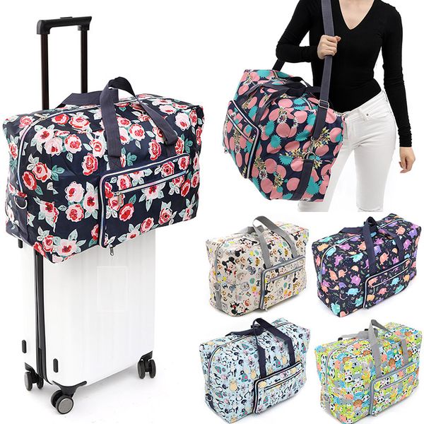 

portable foldable luggage travel bags reusable storage bag waterproof travel handbags bags large capacity bag 27 style wx9-1644