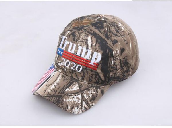 Donal Trump Make America Great Again Embroidered CAMO//USA Hat with YOUR TEXT