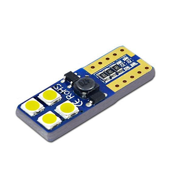 

t10 w5w bulb 8smd 3030 chip with canbus white led 8 smd wedge led lights