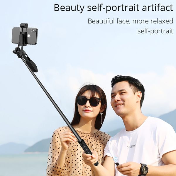 

smartphone cell phone stabilizer 110cm adjustable selfie stick with light mobile tripod for iphone android 1 order