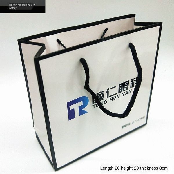 

high-grade portable for shop glasses glasses jewelry paper bag shopping paper bag