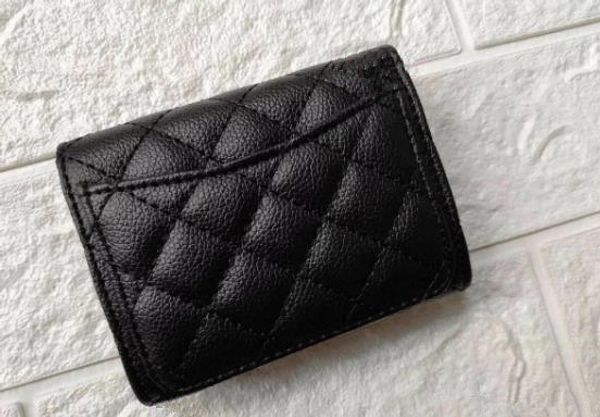 

new~fashion c pu leather mini wallet with buckle classic card holder coin storage bag vip gift with plastics dustbag party gift luxury pouch