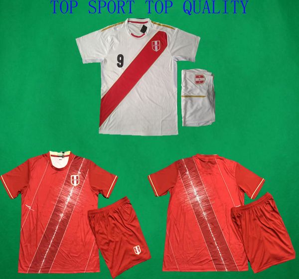 

Peru 2018 home white occer jer ey 19 20 peru away red football kit men 039 outdoor ca ual training port uit occer et football un