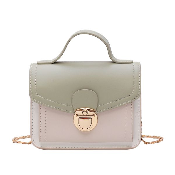 

contrast color leather crossbody bags for women 2019 travel handbag fashion simple shoulder messenger bag ladies cross body bag