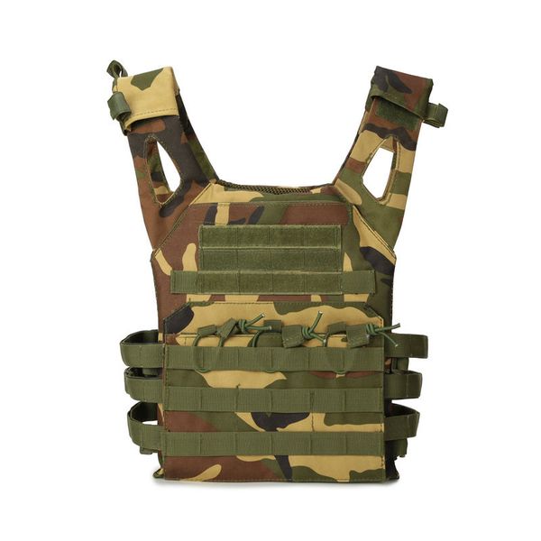 

molle mens tactical vest outdoor camouflage multi-function army special forces equipment combat vest cs protective clothing, Black;white