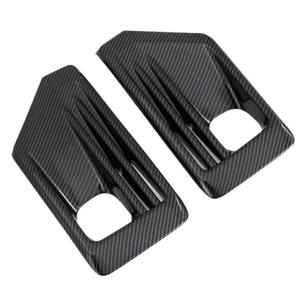 

2pcs for rav4 2019 2020 front fog light lamp cover abs trim garnish