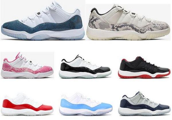

2019 basketball shoes 11s snakeskin light bone orange trance bred concord 45 gamma blue 11 women mens trainers sports sneakers size 5.5-13