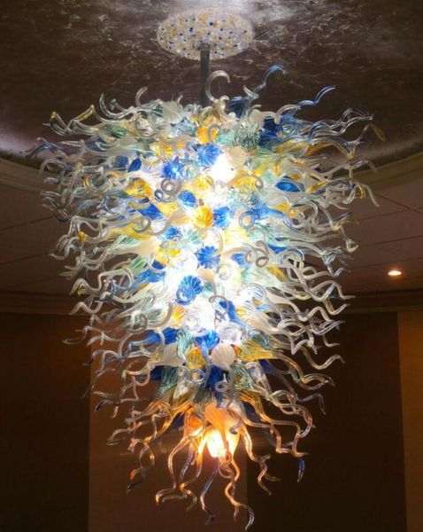 

chandeliers lamps for l home decoration led light source hand blown murano colored art glass chandelier