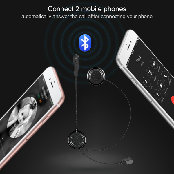 

e1 bt 4.1 wireless bluetooth motorcycle helmet headset intercom interphone 270mah 12hrs stereo surround headphones