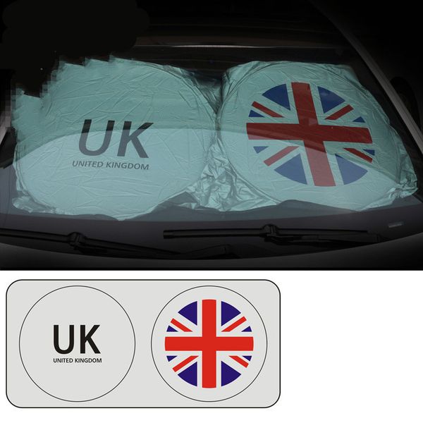 

national flag design heat insulation car sunshade for mini cooper cooper s r55 r56 r57 r58 r59 r60 f56 f55