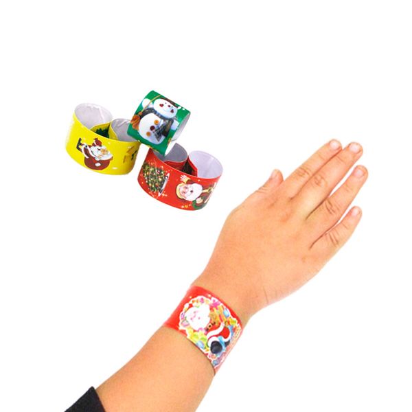 

2000 assorted colors slap bracelets, Black