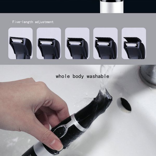 

kemei pg500 3 in 1 hair trimmer for nose ear sideburns tondeuse a cheveux nez feminin clipper razor device cutter jspyj
