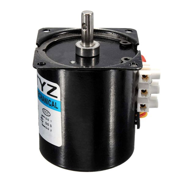 

68ktyz ac 220v 28w 2.5rpm-30rpm permanent magnet synchronous gear motor with pure copper wire metal gears constant speed motor
