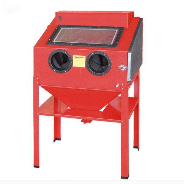 

220l small sandblasting and descaling machine, anti-corrosion and rust-blasting equipment