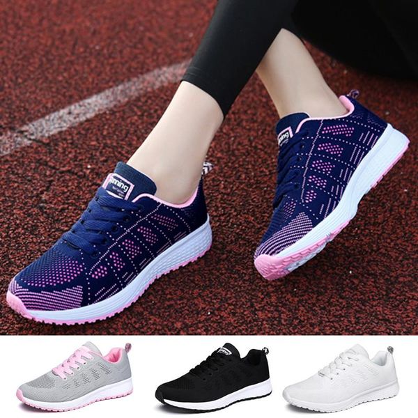 

women's men's fashion casual lightweight breathable soft lace up sport running shoes sneakers women