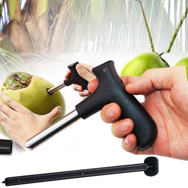 

kitchen stainless steel coconut opener drilling tool knifel party coco gadgets