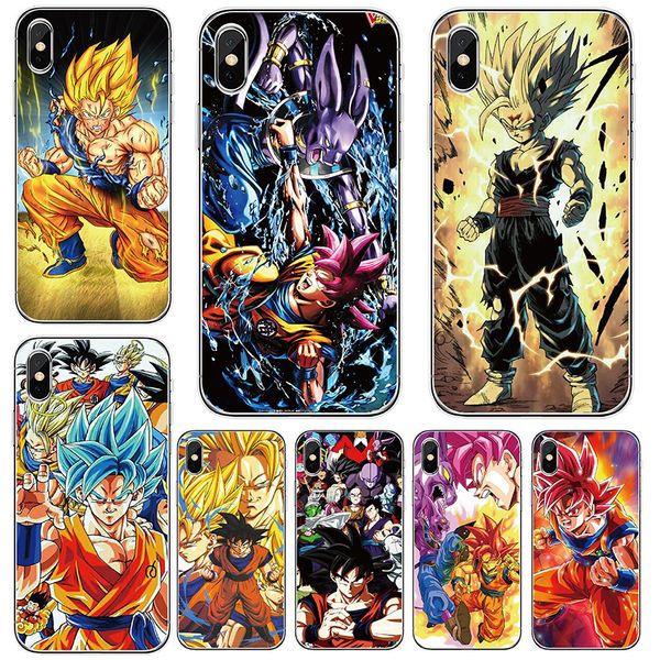

Чехол для iPhone 11 Pro X XS Max XR 7 6 6S 8 Plus 5 S 5S SE Dragon Ball Pattern мягкий TPU мягкий силиконовый теле
