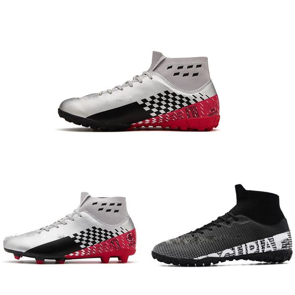 

new mens mercurial superfly vii 7 360 elite se fg cr7 ronaldo neymar njr mds 001 football boots cleats size 35-44, Black