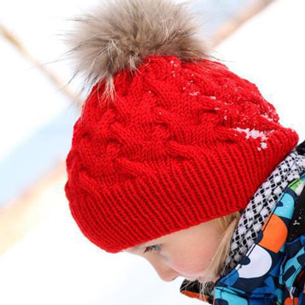 

hat raccoon stock wool cap keep pure warm hemp in imitation vogue in baby fashion color knit rqeps, White;black