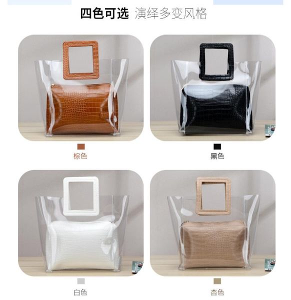 

2020 transparent bag women bag clear women handbags bolsa feminina shoulder crossbody sac main femme