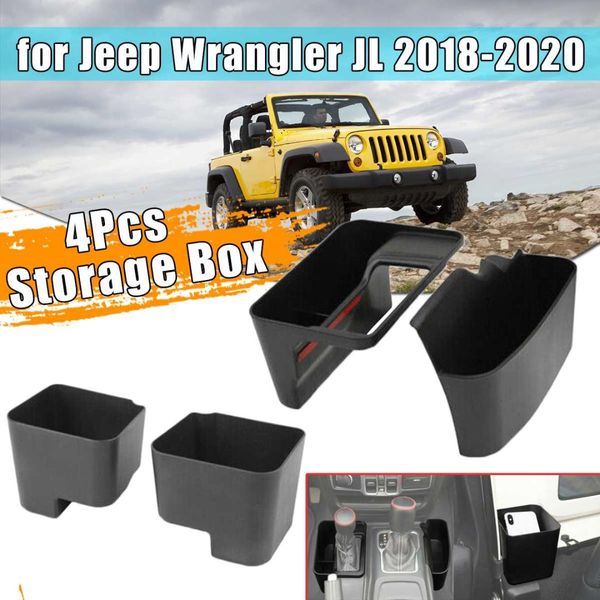 For For Wrangler Jl 2018 2019 2020 Storage Central Control Organizer Rear Seat Storage Box Interior Stowing Tidying Back Seat Truck Organizer Behind