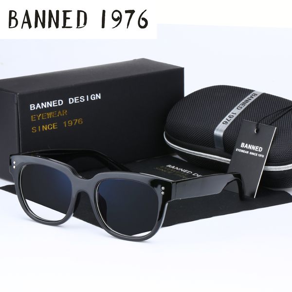 

banned 1976 anti blue light uv400 men women optical eyeglasses frame reading goggles cool computer eye glasses, Silver