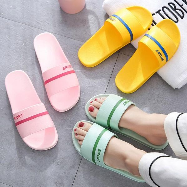 

women bohemian solid flat slippers summer sandals non-slip beach shoes summer slippers women 2020 flip flops shoes#0414, Black