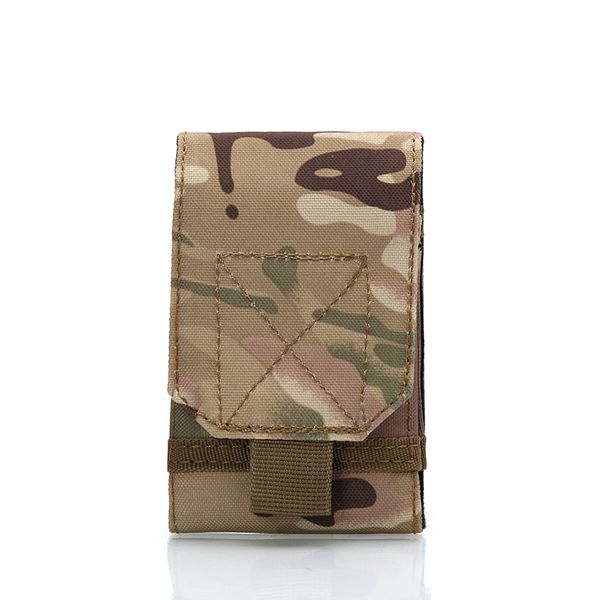 

5.5-6.0 inch leather case molle camouflage bag ring belt bag leather case outdoor mobile phone sets