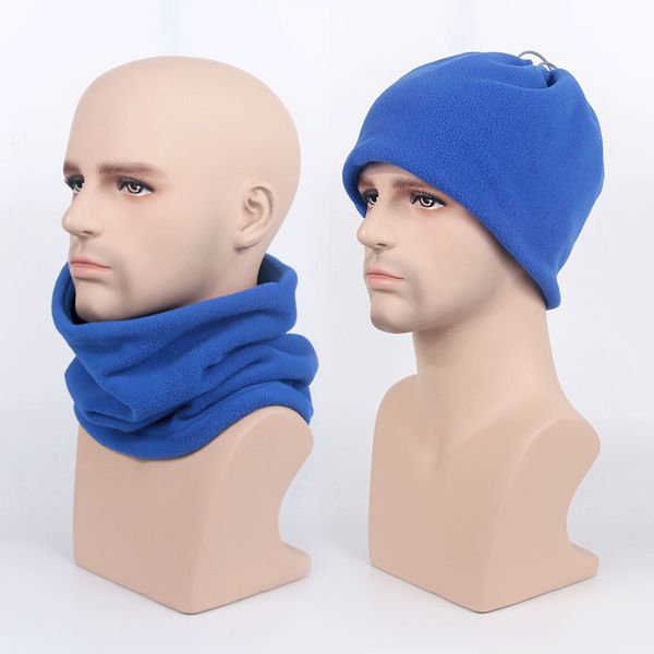 

winter warm cycling face mask fleece bib bicycle bike riding cap outdoor sports neck warmer head scarf ski mask windproof, Black