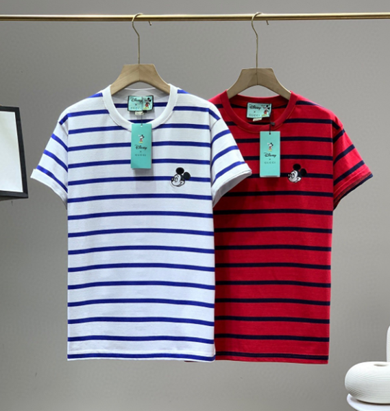 

navy stripes tees mens women brand designer t-shirts luxury pullover summer short sleeve fashion blouses street designer tees 20032411l, White