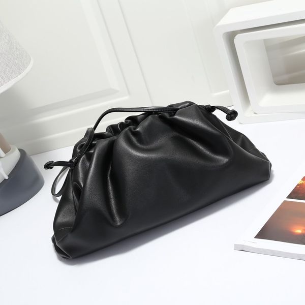 

2020 designer luxury handbags purses the pouch soft calfskin ladies fashion clutch bag designer crossbody bag for women cloud bag 38cm