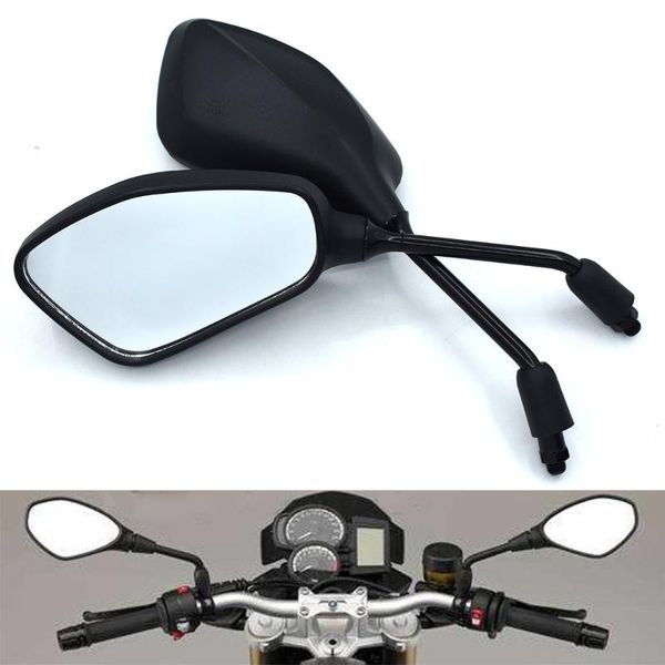 

1 double universal motorcycle 10mm rearview mirror moto mirror for mv agusta brutale 910r 989r 920 990 1078rr 1090 f4 750s