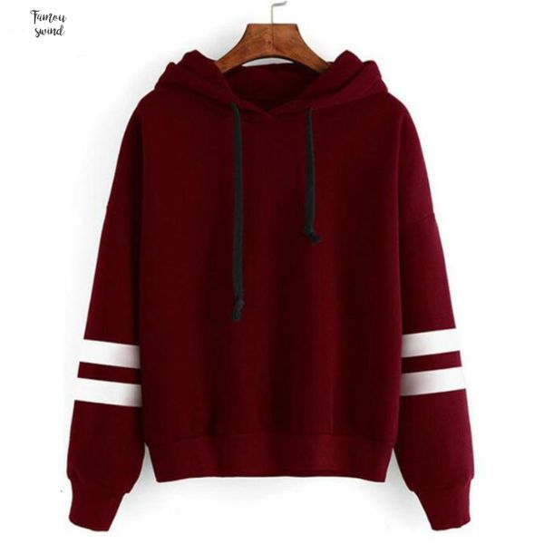 

осень женщины hoodie вскользь с длинным рукавом с капюшоном пуловер кофты с капюшоном костюмы перемычка женщины женщины спортивная перевозка, Black