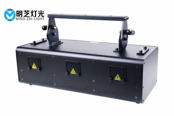 

mfl e16a 3 * 2.5w rgb полноцветный лазерный луч анимация бар dmx512 / auto / sound / master ведомый 100 встроенные шаблоны идеально подходит