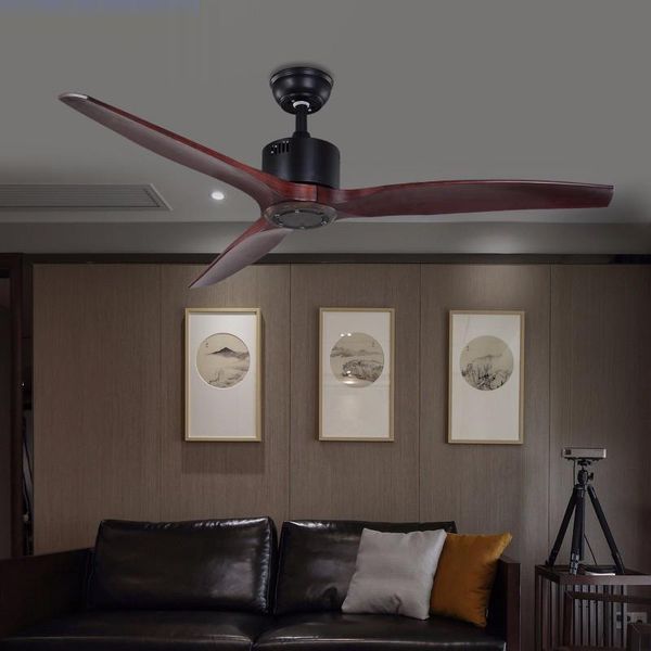 

52 inch village ceiling fan with remote control attic without light fan decoration home fan 220v ventilador de techo