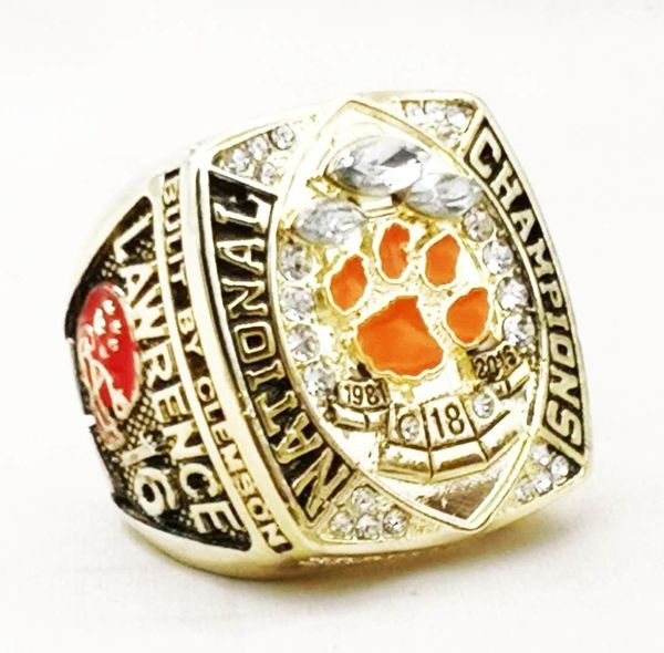 2019 Dropship High Quality 2018 Clemson Tigers National Championship Ring Withoutwith Box Gift For Fans C19041203 From Shen84 222 Dhgatecom
