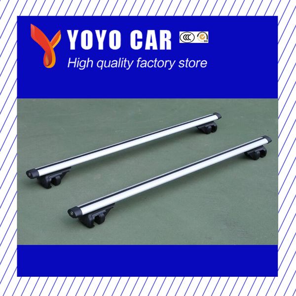 

2 pieces alumiunium alloy silver color roof cross bar for macan