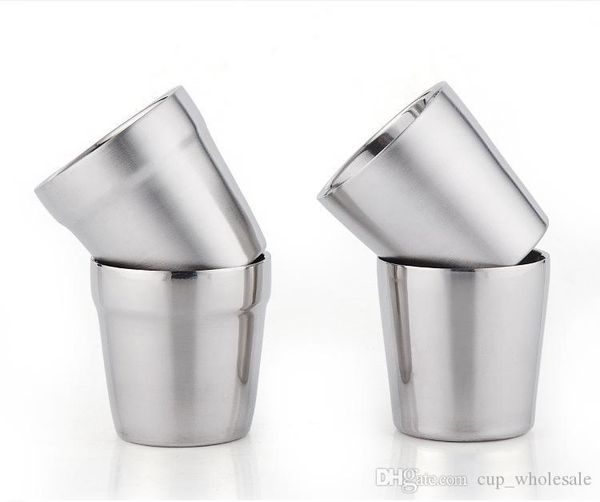 

6oz двустенных с вакуумной изоляцией кубок кубков из нержавеющей стали безопасность вино пиво кофе очки путешествия кружки автомобилей кофей